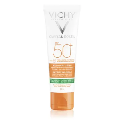 Vichy Capital Soleil Mattifying 3-in-1 ochronny krem matujący do twarzy SPF 50+