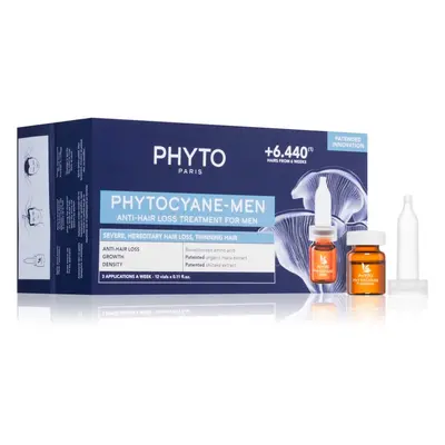 Phyto Phytocyane Men Treatment pielęgnacja wspierająca porost włosów i zapobiegająca ich wypadan