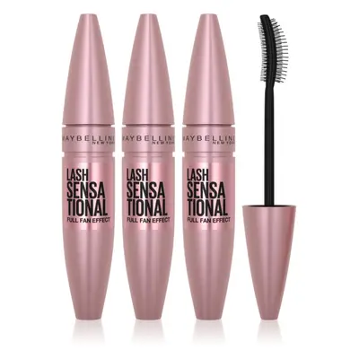 MAYBELLINE NEW YORK Lash Sensational tusz do rzęs wydłużający i pogrubiający odcień - Very Black