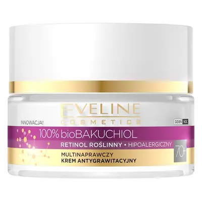 Eveline Cosmetics Bio Bakuchiol krem multikorekcyjny przeciw oznakom starzenia 70+