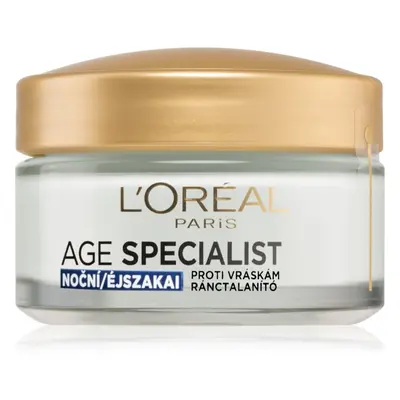 L’Oréal Paris Age Specialist 55+ rewitalizujący krem na noc przeciw zmarszczkom 55+