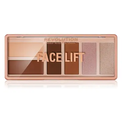 Makeup Revolution Face Lift paleta do konturowania twarzy odcień Light to Medium