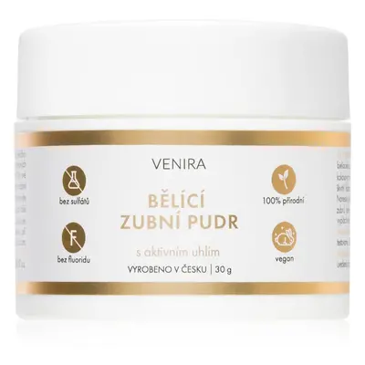 Venira Whitening tooth powder puder wybielający do zębów z węglem aktywnym z kokosem Mint