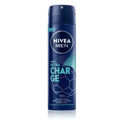 NIVEA MEN Ultra Charge antyperspirant w sprayu dla mężczyzn