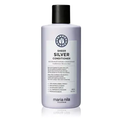 Maria Nila Sheer Silver Conditioner odżywka nawilżająca neutralizująca żółte odcienie bez siarcz