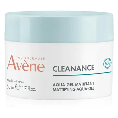 Avène Cleanance Mattifying Aqua-Gel matujący i nawilżający krem żelowy do skóry tłustej i miesza