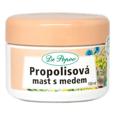 Dr. Popov Herbal ointments Propolis with honey maść do swędzącej i podrażnionej skóry