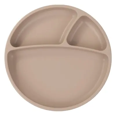 Minikoioi Puzzle Plate Bubble Beige talerz dzielony z przyssawką Bubble Beige