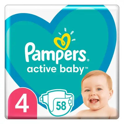 Pampers Active Baby Size pieluchy jednorazowe kg