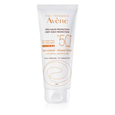 Avène Sun Mineral Lotion ochronne mleczko bez filtrów chemicznych i bez zapachu SPF 50+