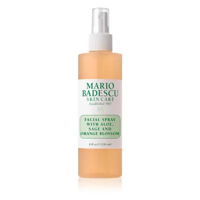 Mario Badescu Facial Spray with Aloe, Sage and Orange Blossom energetyzująco-nawilżająca mgiełka