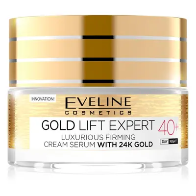 Eveline Cosmetics Gold Lift Expert luksusowy krem ujędrniający z 24-karatowym złotem