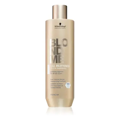 Schwarzkopf Professional Blondme All Blondes Detox szampon oczyszczająco-detoksykujący do włosów