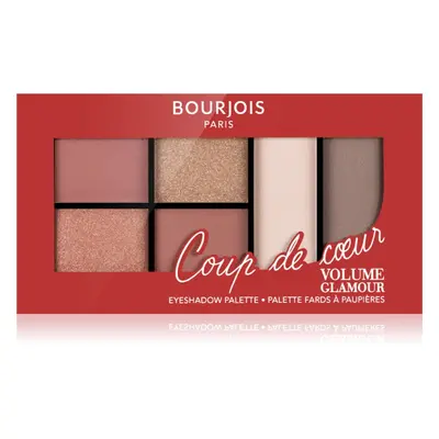 Bourjois Volume Glamour paleta cieni do powiek odcień Coup De Coeur