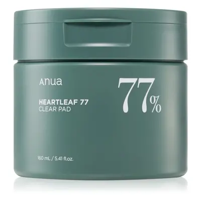 Anua Heartleaf 77% Toner Pad tonizujące płatki do twarzy przeciw zaskórnikom