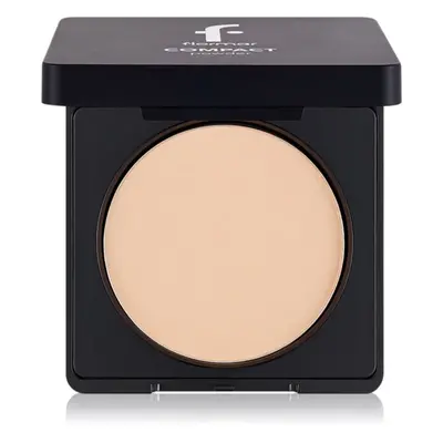 flormar Compact Powder puder w kompakcie z matowym wykończeniem odcień Natural Coral Beige