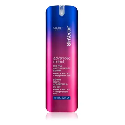 StriVectin Advanced Retinol Nightly Multi-Correct Serum regenerujące serum na noc z efektem rewi