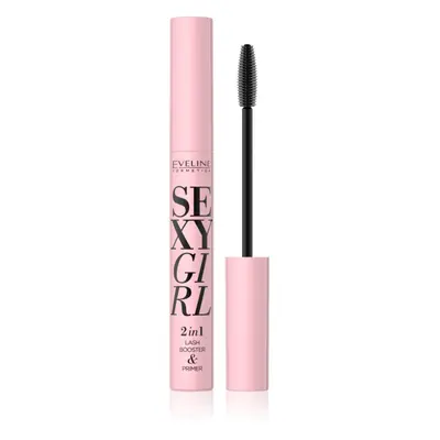 Eveline Cosmetics Sexy Girl baza pod tusz do rzęs o działaniu odżywczym 2w1 Black