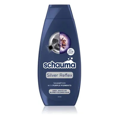 Schwarzkopf Schauma Silver Reflex szampon neutralizujący żółte odcienie do włosów rozjaśnionych,