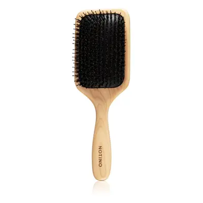 Notino Hair Collection Flat brush with boar bristles płaska szczotka z włosiem dzika