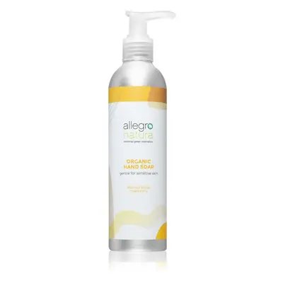 Allegro Natura Organic mydło do rąk w płynie Arancio Dolce, Mandorla