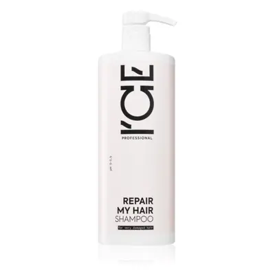 Natura Siberica ICE Professional Repair My Hair delikatny szampon oczyszczający z keratyną