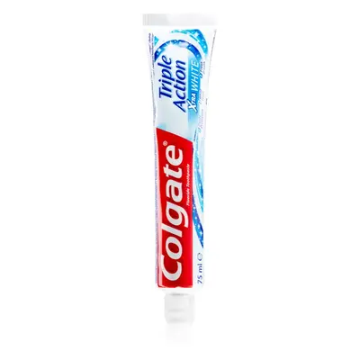 Colgate Triple Action Xtra White wybielająca pasta do zębów z fluorem