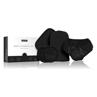 Notino Spa Collection Make-up removal set zestaw do demakijażu z mikrofibry Black