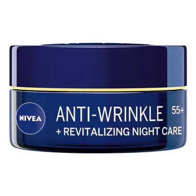 Nivea Revitalizing odnawiający krem na noc przeciw zmarszczkom 55+