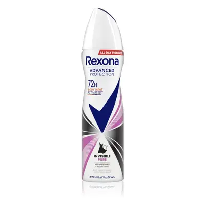 Rexona Advanced Protection Invisible Pure antyperspirant przeciw białym i żółtym plamom godz.