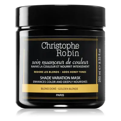 Christophe Robin Shade Variation Mask maska koloryzująca odcień Golden Blonde