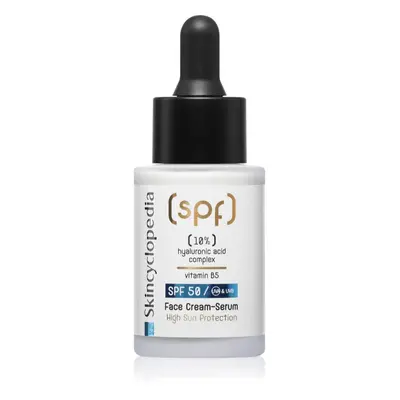 Skincyclopedia 10% Hyaluronic Acid Complex + Vitamin B5 kremowe serum SPF