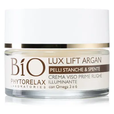 Phytorelax Laboratories Lux Lift Argan krem rozjaśniający na pierwsze zmarszczki