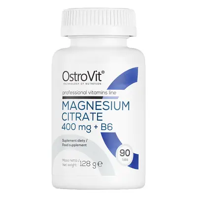 OstroVit Cytrynian Magnezu mg + B6 wsparcie snu i regeneracja