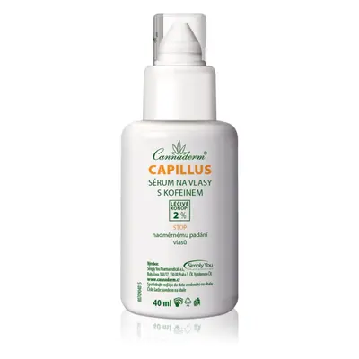 Cannaderm Capillus Caffeine hair serum serum do włosów z kofeiną