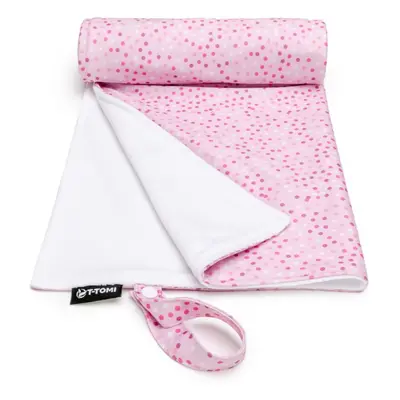 T-TOMI Changing Pad Pink Dots zmywalna mata do przewijania x cm