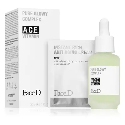 Face D Pure Glowy Complex serum antyoksydujące z witaminami A, C, E