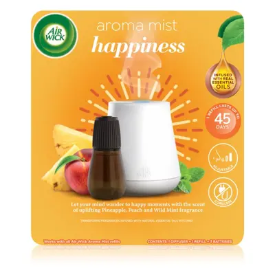 Air Wick Aroma Mist Happiness dyfuzor zapachowy z napełnieniem +baterie