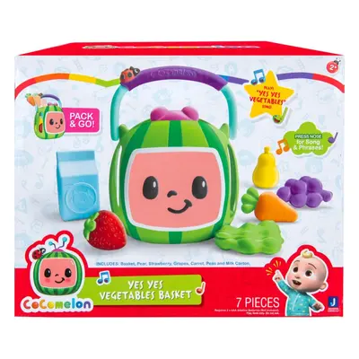 Jas Cocomelon Yes Yes Vegetables Basket zabawka 2y+