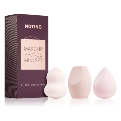 Notino Charm Collection Mini make-up sponge set zestaw mini gąbeczek do podkładu