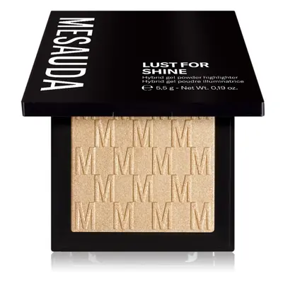 Mesauda Milano Lust For Shine Highlighter rozjaśniacz kremowy odcień Gold Ambition