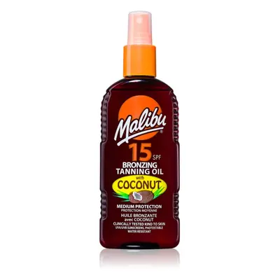 Malibu Bronzing Tanning Oil olejek do opalania z bronzerem