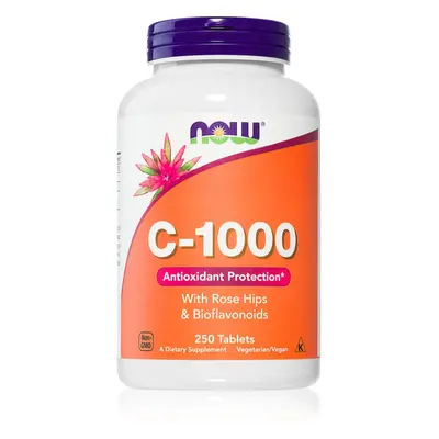 NOW Foods Vitamin C-1000 tabletki na wsparcie układu odpornościowego