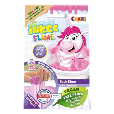 Craze INKEE Slime kolorowa masa do kąpieli Pink