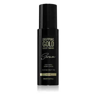 Dripping Gold Luxury Tanning Serum preparat samoopalający do ciała i twarzy odcień Medium