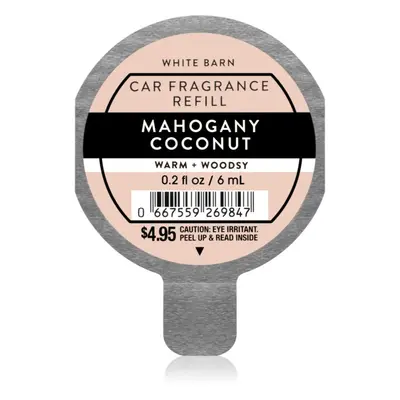 Bath & Body Works Mahogany Coconut zapach do samochodu napełnienie