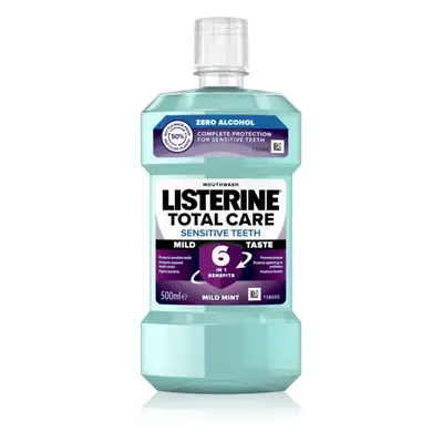 Listerine Total Care Sensitive płyn do płukania zapewniający kompletną ochronę nadwrażliwych zęb