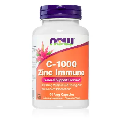 NOW Foods Zinc Immune tabletki na wsparcie układu odpornościowego