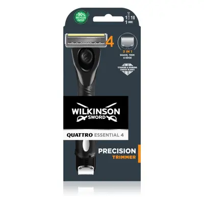 Wilkinson Sword Quattro Precision Trimmer maszynka do golenia + ostrza wymienne