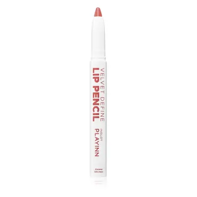 Inglot PlayInn Velvet Define Lip Pencil intensywna konturówka do ust odcień BLUSHING CORAL